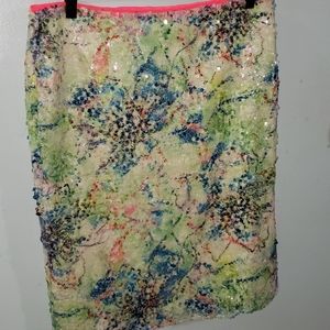 Elie Tahari glitzy skirt